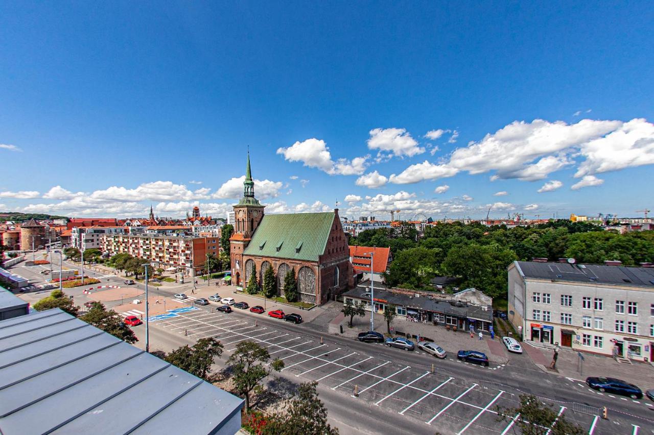 Euro Apartments New Gardens Delux Gdańsk Exteriör bild